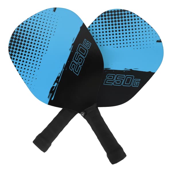 Lättviktigt Pickleballracketset med Svettresistent Grepp, 4 Bollar och Blå Bärväska