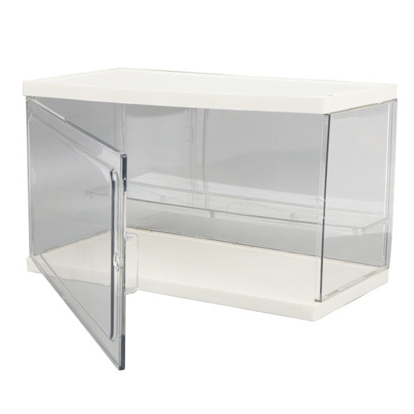 Transparent Dammtät Displaylåda för Minifigurer med Stapelbar Design för Samlarobjekt