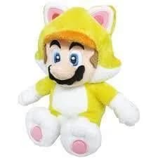 Mario Kat Plysjleketøy 25 cm - Mario - Passer for gutter og jenter - Alder 3+