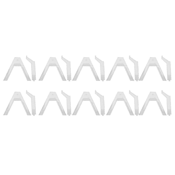 10 st flexibla plastställ för actionfigurer med transparent bas för 1/144 skala SD BB HG