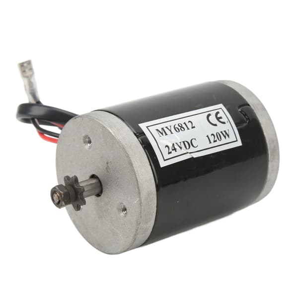 MY6812 24V 120W DC-motor med børste, høj hastighed, til elcykel med controller