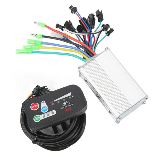 36V 250W Børsteløs Controller med LED Display 880 Kit til El-cykler