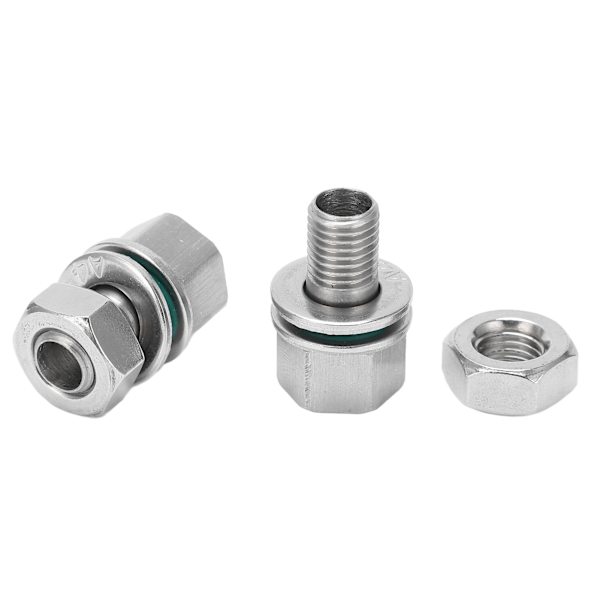 2 stk. vandtætte kabelstik i rustfrit stål til undervands-propeller
