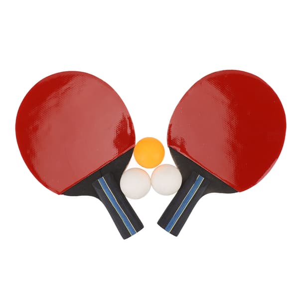 Professionelt bærbart bordtennisbat-sæt med 3 bolde og opbevaringstaske