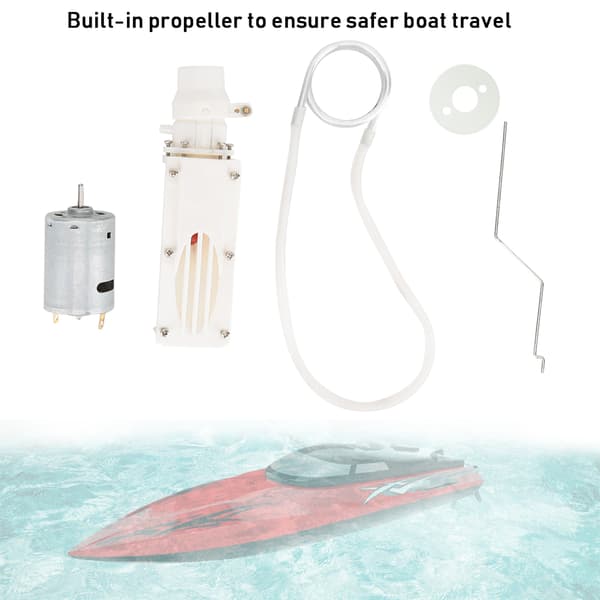 Vannjetpumpe Propellmotor 380 RC Båttilbehør Hvit 6-12V