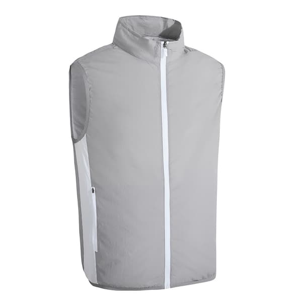 Kyltröja med fläkt, 3 hastigheter, bekväm att bära, sommar, grå 2XL