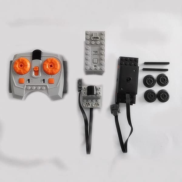 4-delt teknologi kraftfunksjon batteriboks togbilmotor mottaker fjernkontrollsett
