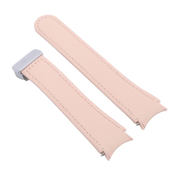 Magnetisk silikone urrem, svedafvisende, med quick release til Watch 6, 5 og 4, Pink.