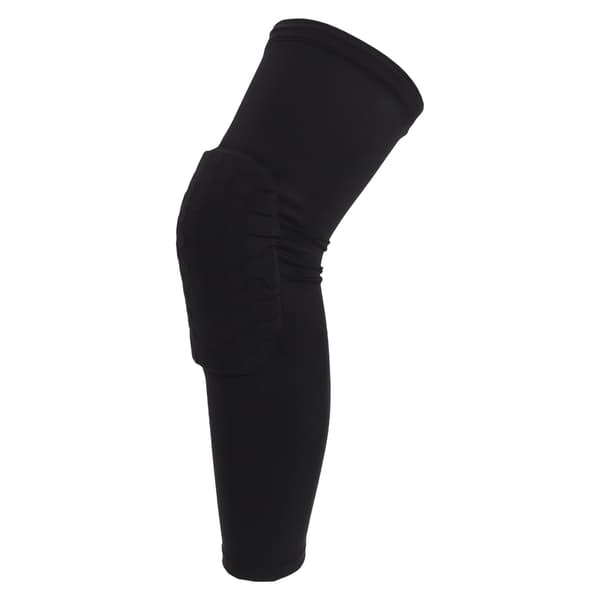 Sort Blød Fleksibel Polyester Ergonomisk Bærbar Kompressions Knæstøtte M