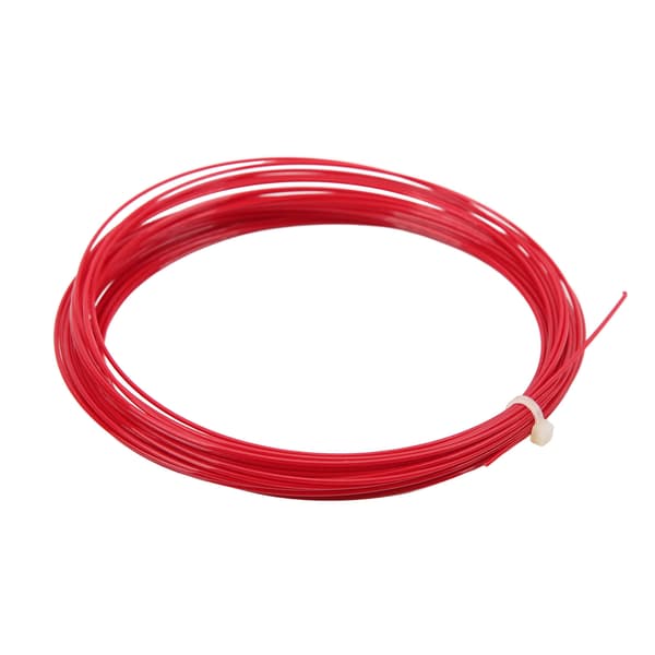 Professionel sekskantet tennisline 12m/39.4ft holdbar polyesterfiber rød