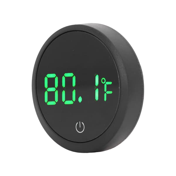 Digital termometer för akvarier med LED-display med hög precision, Fahrenheit, för glas