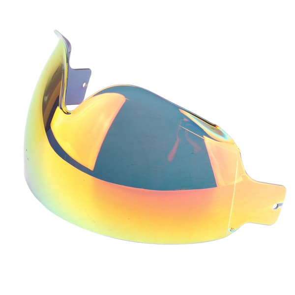 PC motorcykelhjelmlinse med UV- og solbeskyttelse til JO EX ZERO CJ 3 Revo Dark Tea Red