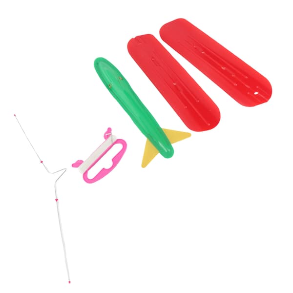3D Flygplansdrake, Säker, Hållbar, PE PVC, Enkel Montering, Lättvikt, Bärbar för Utomhusbruk.