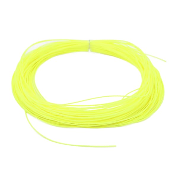 Flytende fluesnøre med frontvekt, 30,5m/100,1ft, gul, 2,0