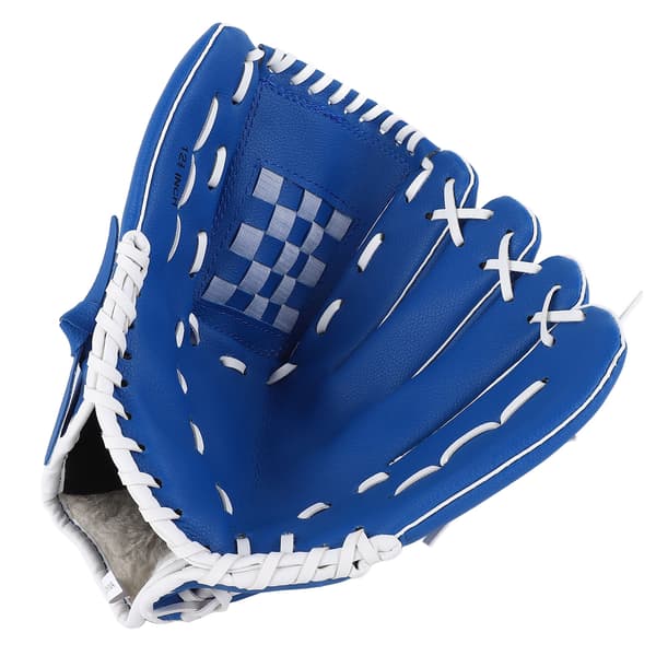 12,5 tommer blå softballhandske, baseballhandske til udendørs træning