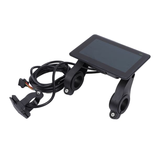 Universal 24V 36V 48V 60V Elektrisk Cykel LCD Display med Letvægts Vandtæt Panel til 22,2 mm Styr