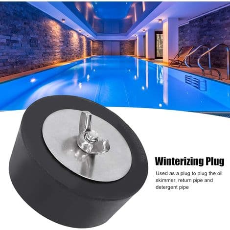 Vinterprop, gummi poolforlænger til 63 mm poolrør vintertilbehør