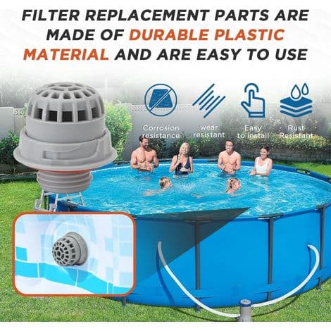 Pool Top Debris Screen P05346 Erstatningsnet kompatibelt med badekar klor dispenser til oppustelige bærbare spabade