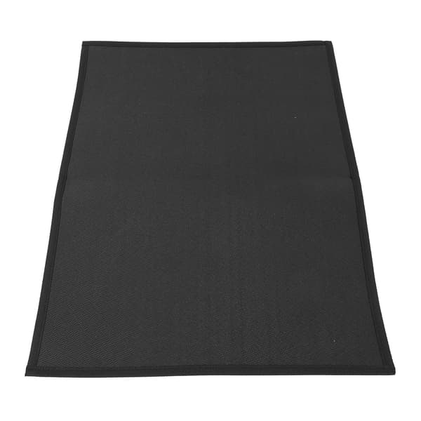 Brandsikker glasfibermåtte, varmebestandig, til udendørs grill og bål, 105x60cm