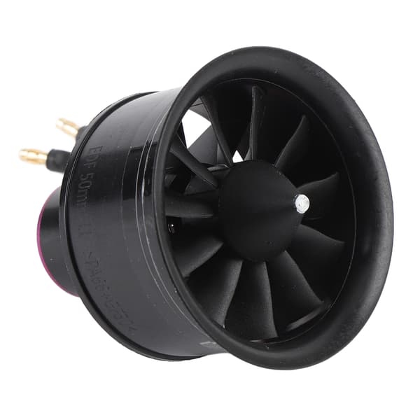 EDF 50mm 11-bladet kanalventilator 5S 3750KV til RC-fly, 5S 1800mAh 35C batteri