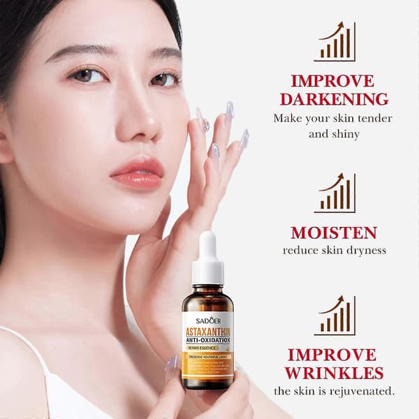 Astaksantiini Antioksidantti Korjaava Essenz Ampulli Essenz Kosteuttava Essenz 30ml