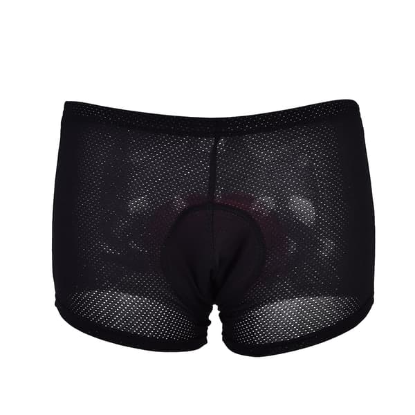 Unisex cykelunderbukser med 3D-polstring til udendørs cykling (XL)