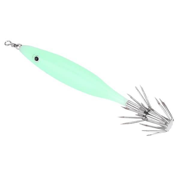 Lysende fiskekrok, tilbehør av høy kvalitet, 50 stk, 3D-øye