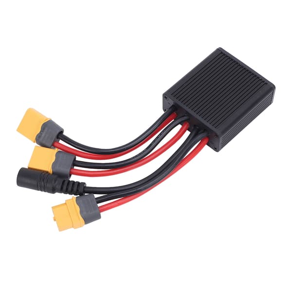 Dobbel batteriutladningsomformer 20V-72V 20A med ladekontakt parallellmoduladapter