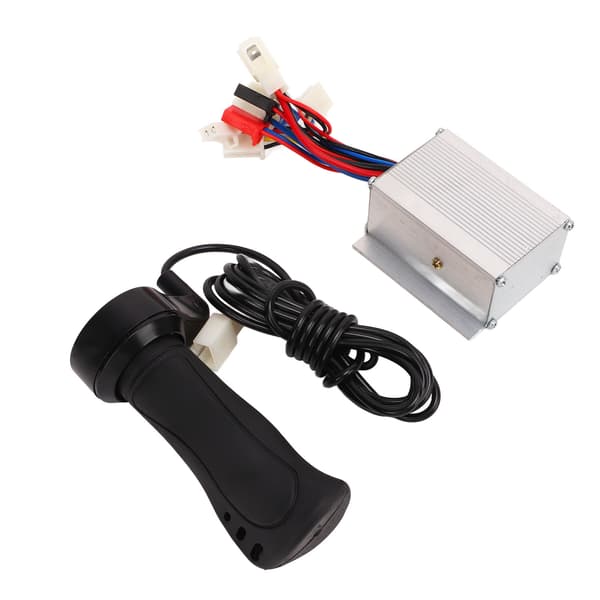 12V 250W hastighetsregulator med borstar och vridgrepp för elcykel, trehjuling, motorcykel