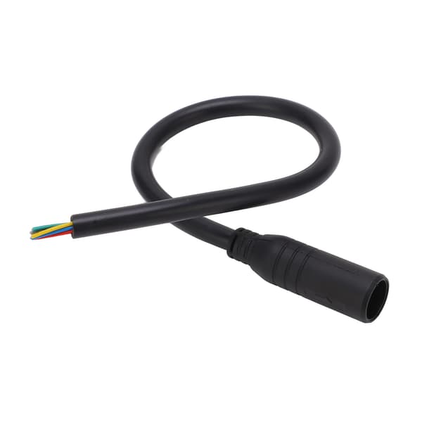 Elcykelförlängningskabel, 8 kärnor, honkontakt, styrenhet, 200V AC, 26cm, IP65