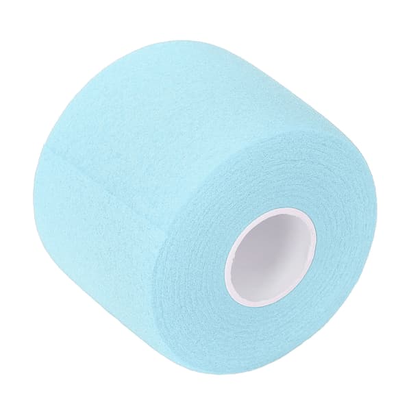 Badminton Grepplindning med Utmärkt Dämpning, Halkfri, 60mm x 20m, Himmelblå