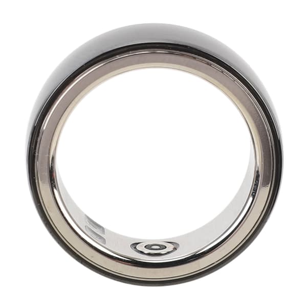 Smart Ring Søvnmonitor Temperatur Skridttæller 23mAh Sundheds-tracker med Opladningsetui Sort Nr. 18