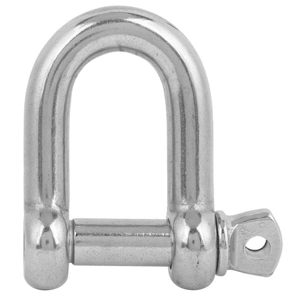 D-sjakkel D-ring M16 i rustfritt stål for løftelast 2000 kg