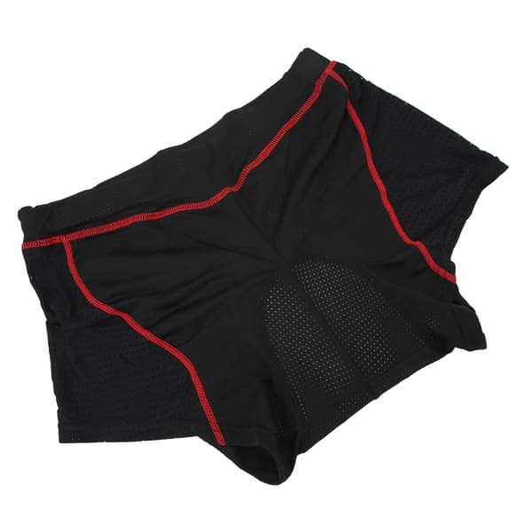 Cykelkalsonger för män, 5D-vaddering i polyester, stötdämpande, snabbtorkande, blå/svart, XL