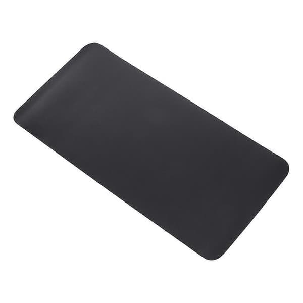 Svart skrivebordsmusematte for beskyttelse, stor gamingmusematte