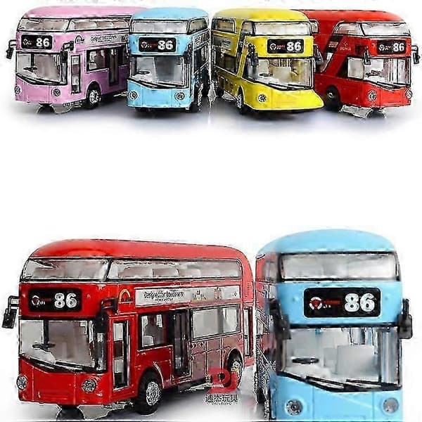 London dobbeltdekker turistbussmodell, lekebil for barn