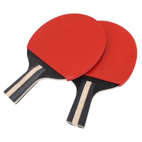 Professionelt bordtennisbat-sæt med 2 bat, 3 bolde og opbevaringstaske
