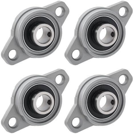Stykker Putelager Rhombiske Flenslager Putelager Kulelager Flenslager (12 mm indre diameter)