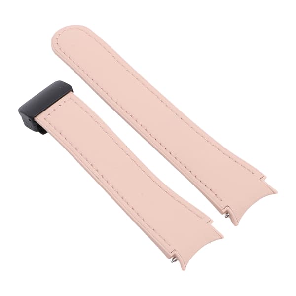Silikonklokkerem til Watch 6/5/4 med magnetisk lås og hurtigutløser, rosa.