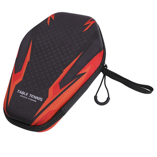 Vanntett bordtennisracketfutteral, rommer 2 racketer, støtsikkert design
