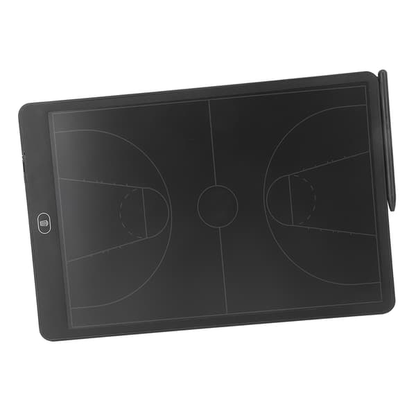 Elektronisk LCD-träningsbräda för fotboll och basket med tränarpenna