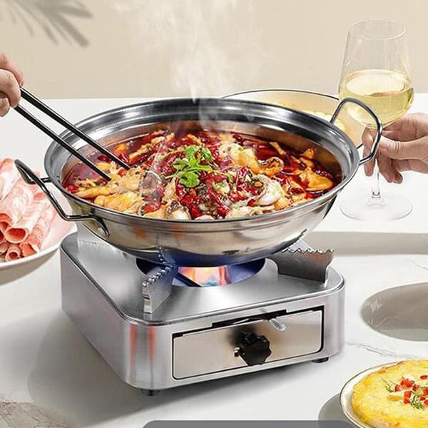 Bærbar Campingovn Miniovn til Camping BBQ Picnic
