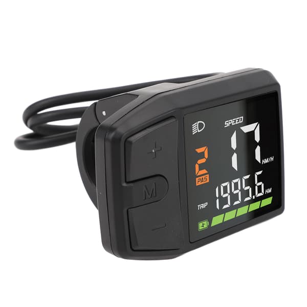 LED Speedometerpanel til El-cykel 24V 36V 48V IP65 Kompatibel med M200 M300 M400 M500
