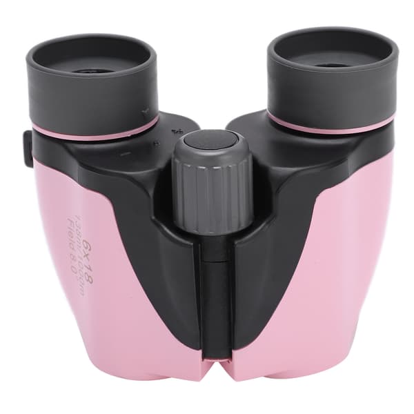 ZIYOUHU 6x18 Mini Bærbare HD Kikkert til Børn med Optisk Linse til Fuglekiggeri - Pink