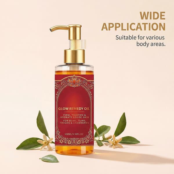 Glow Remedy Kroppsolja, uppstramande och återfuktande kroppsolja (100 ml)