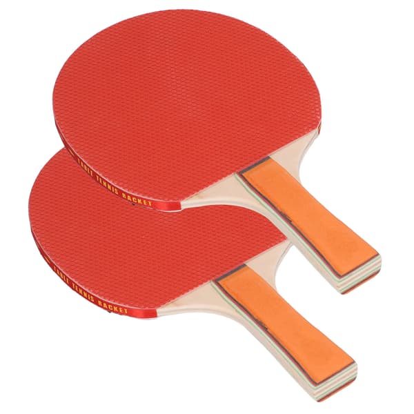 Bordtennisracketsett med 2 racketer og 3 baller