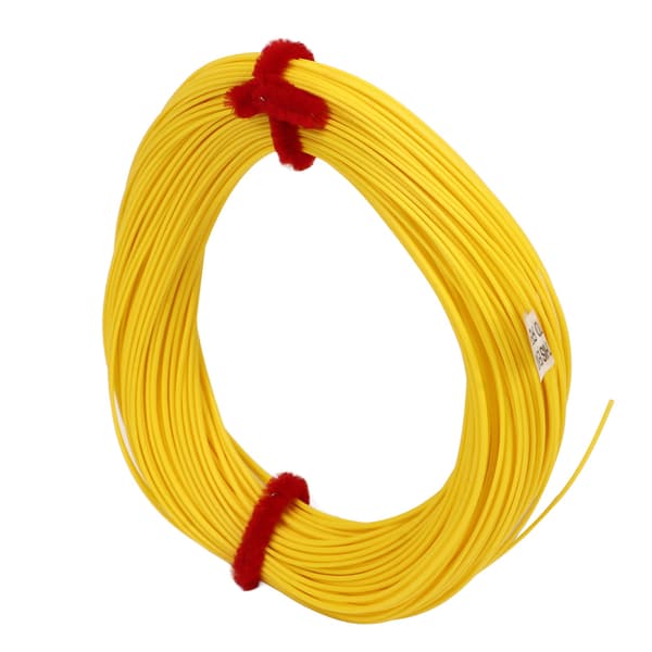 Flugfiskelina 30m Högmotstånd Polyesterfiber Högteknologisk Beläggning Gul