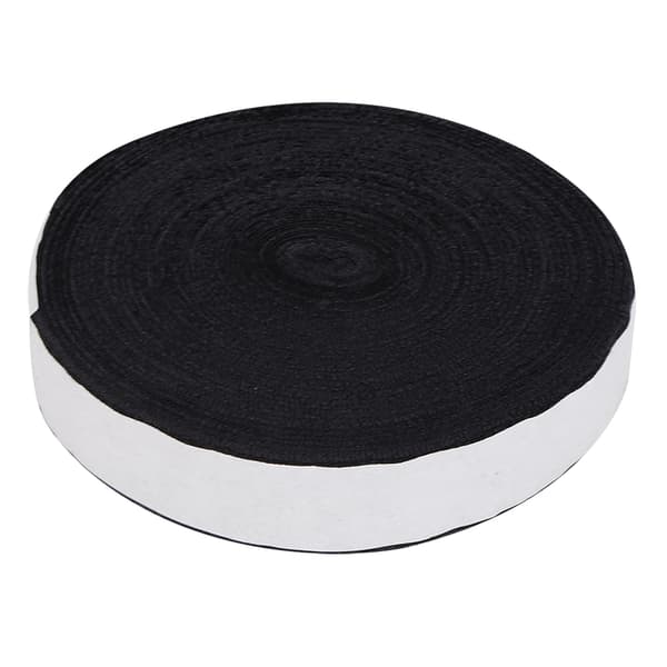 Skridsikker, svedabsorberende griptape til badminton- og tennis Ketchere, 10m, sort.