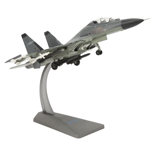1:72/1/72 Skala SU-30 Jagerflymodel - Statisk Flymodel til Dekoration med Base og Stativ