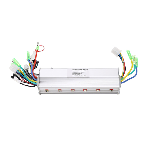 Børsteløs controller til 24V 36V 48V elbil, lithiumbatteri, dobbeltdrev, aluminiumslegering